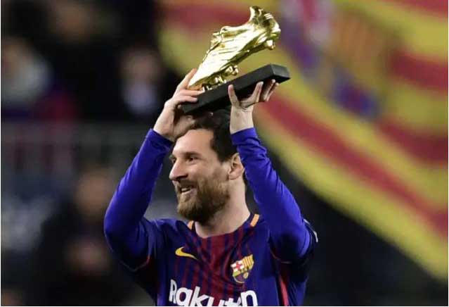 Messi win golden boot