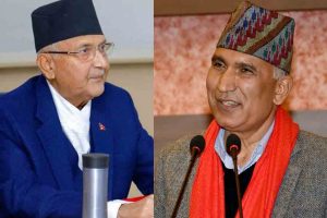 KP Oli-Bishnu Paudel